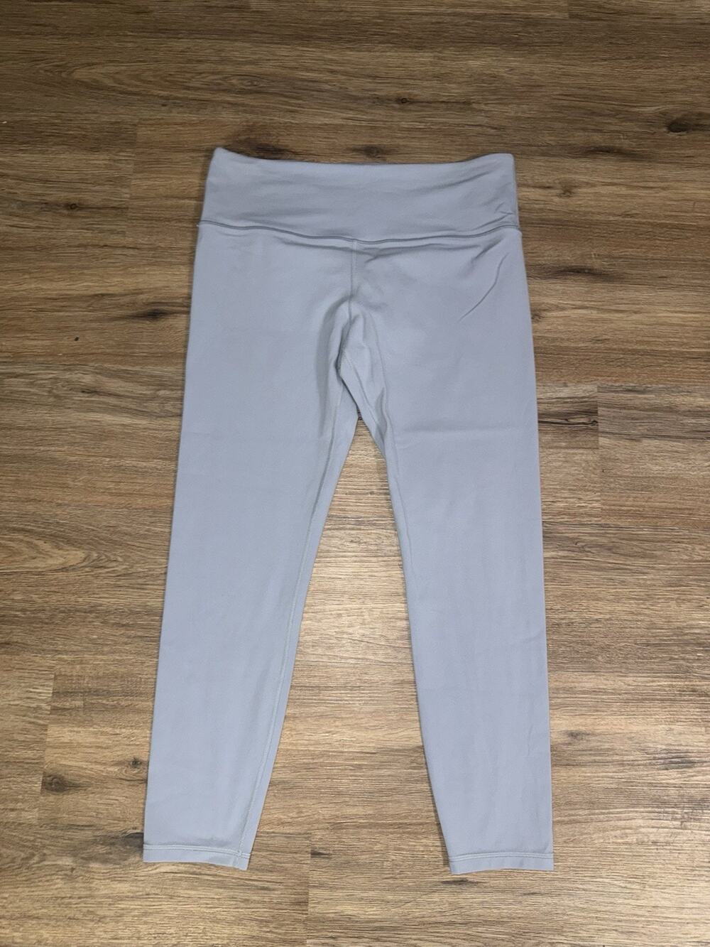 Athleta Elation 7/8 Tight Legging XL/T Tall Ultra High Rise Light Blue Gray Yoga